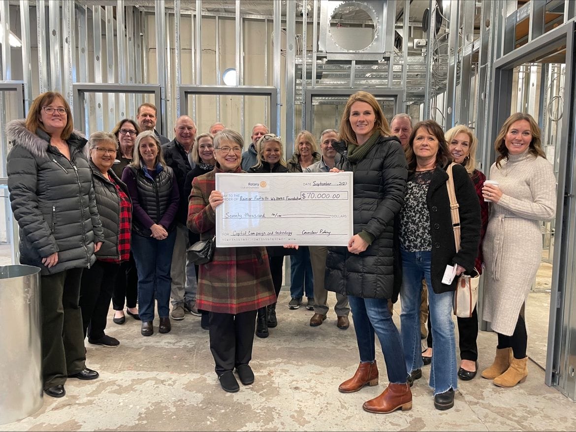 Enumclaw Supports Rainier Foothills Wellness Foundation with $70,000 Donation!