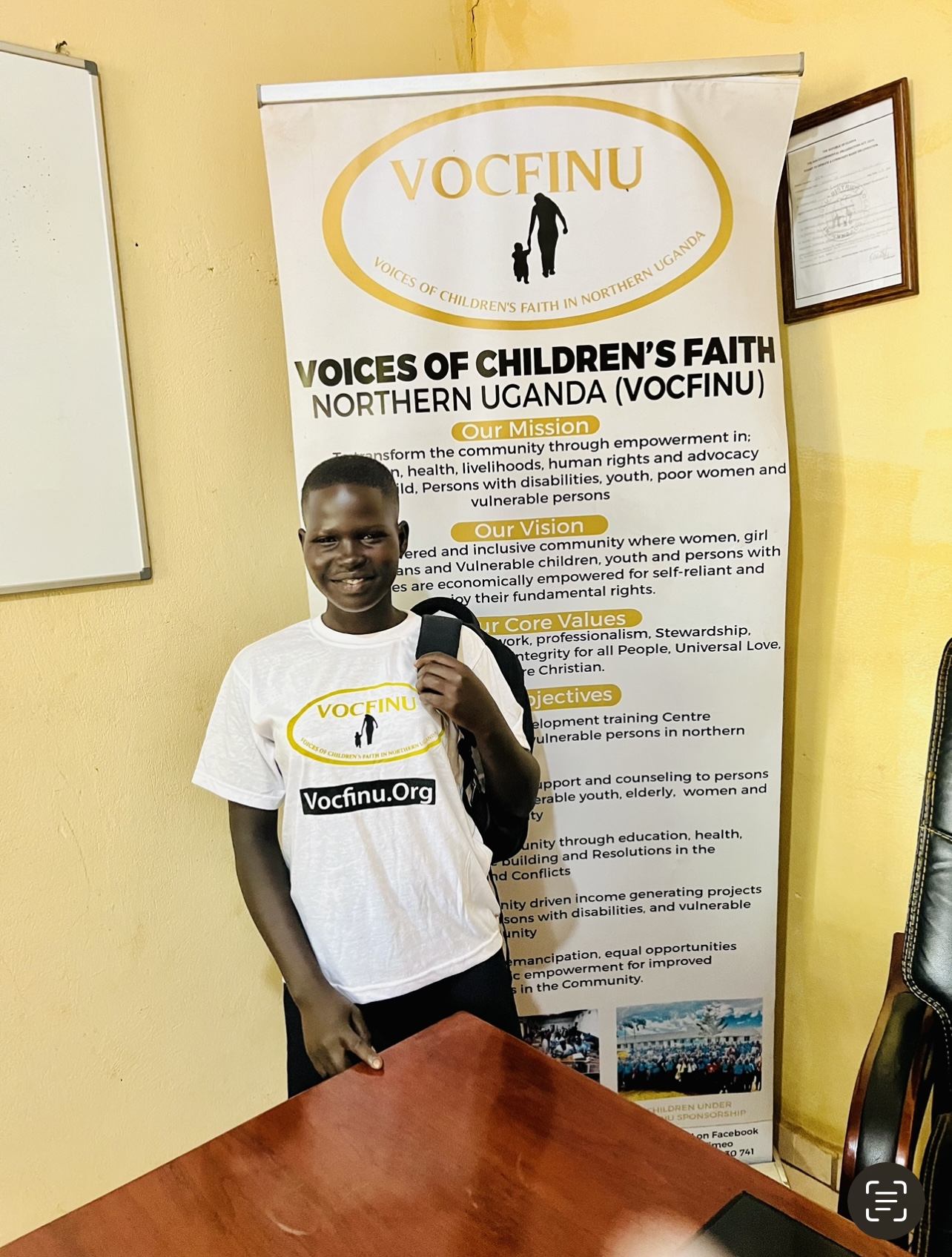 VOCFINU: Voices of Children’s Faith in Northern Uganda