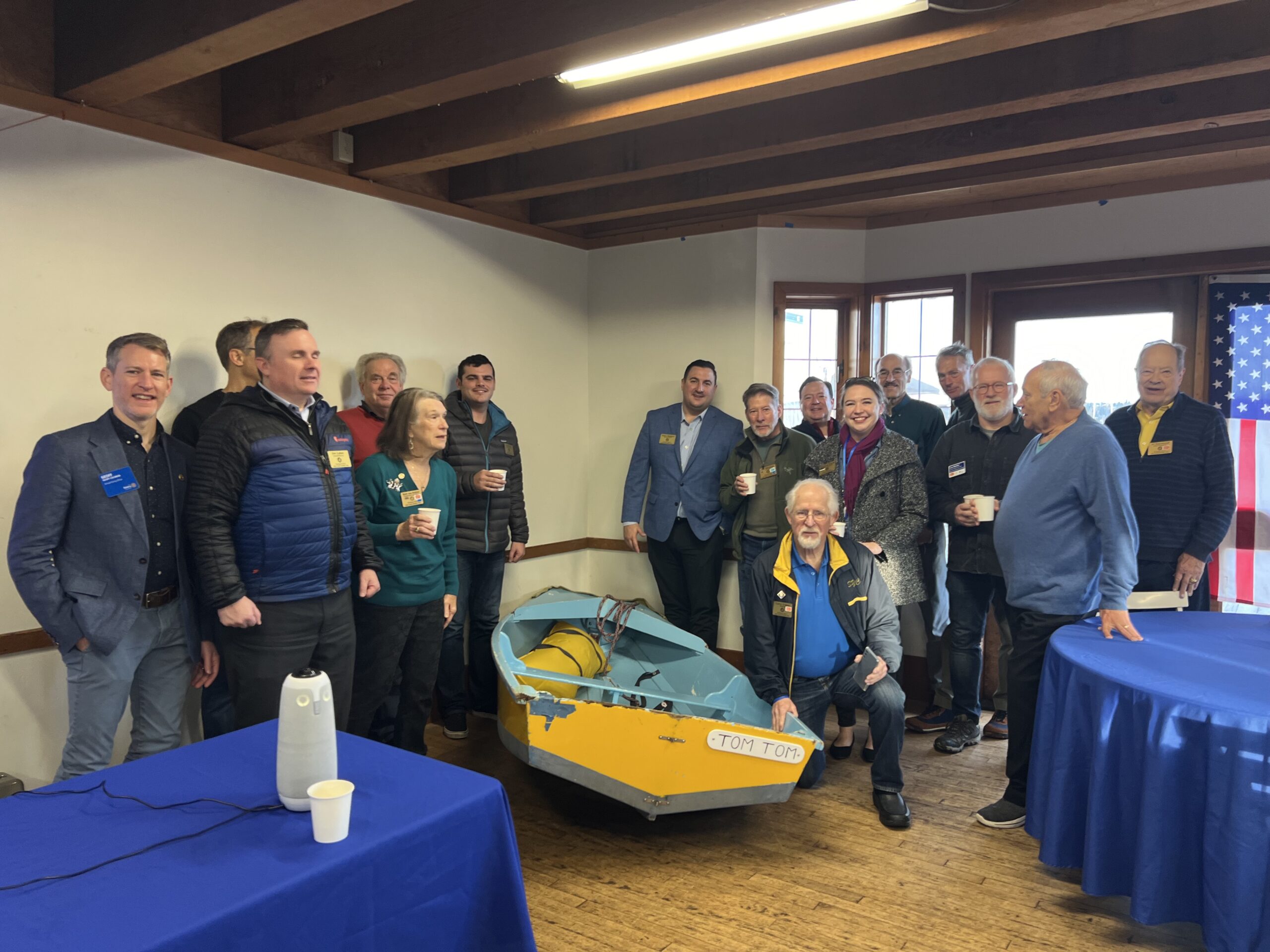 Lake Union Rotary Club Honors Beloved Members with Sailboat Dedication