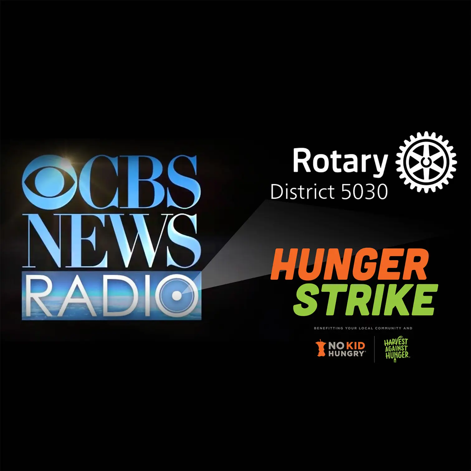 District 5030 Shines Nationally: CBS News Radio Highlights Hunger Strike Success