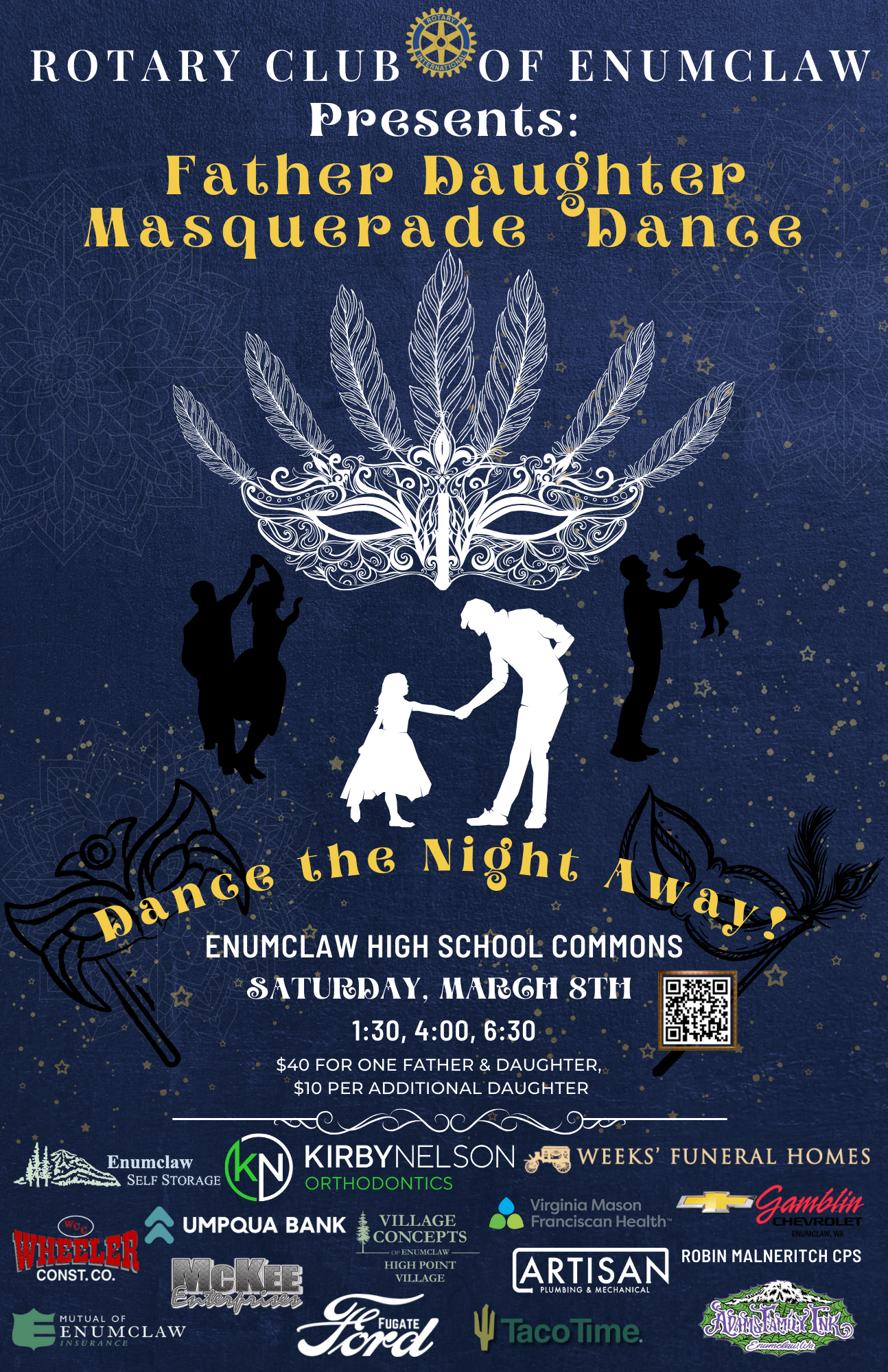 Rotary Club of Enumclaw’s Father Daughter Dance