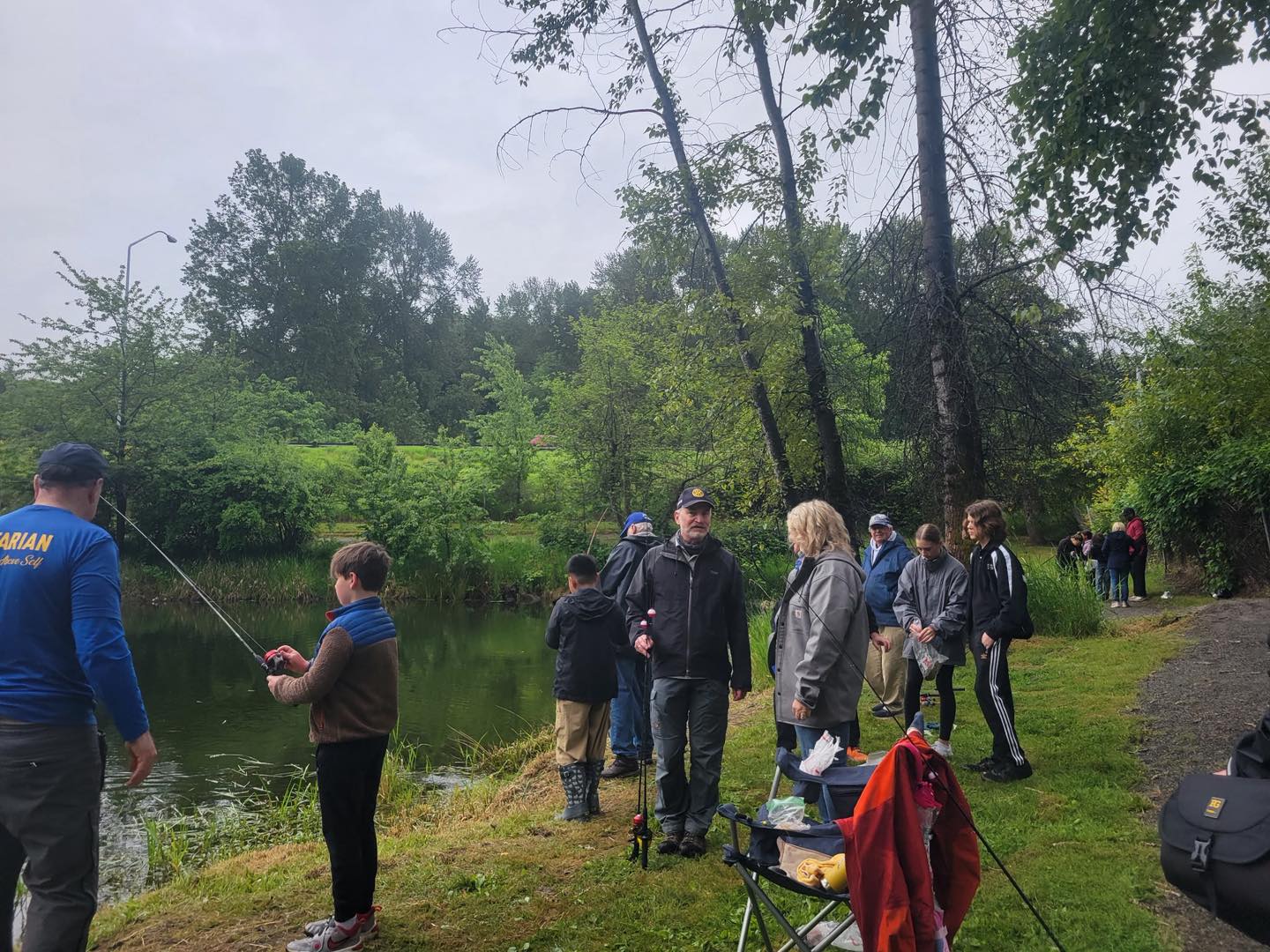 Rotary Clubs of Kent Bring Joy to Youth at Annual Fishing Experience