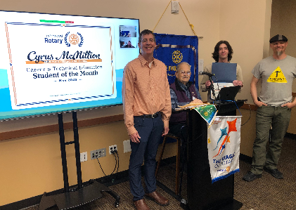 Lynnwood Rotary Honors CTE Students of the Month: Celebrating Passion, Talent, and Future Success