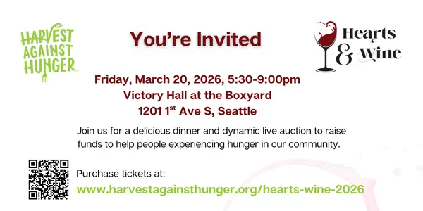 Hearts & Wine: A Harvest Against Hunger Tradition