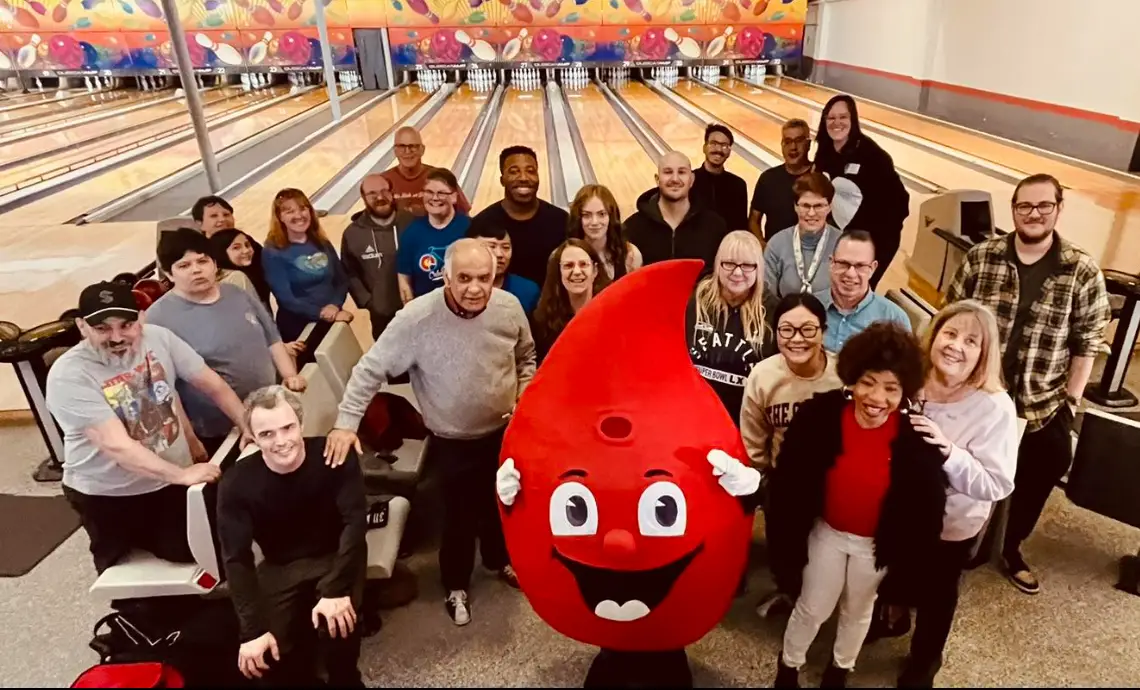 Bowling for Bloodworks with alot of LOVE!