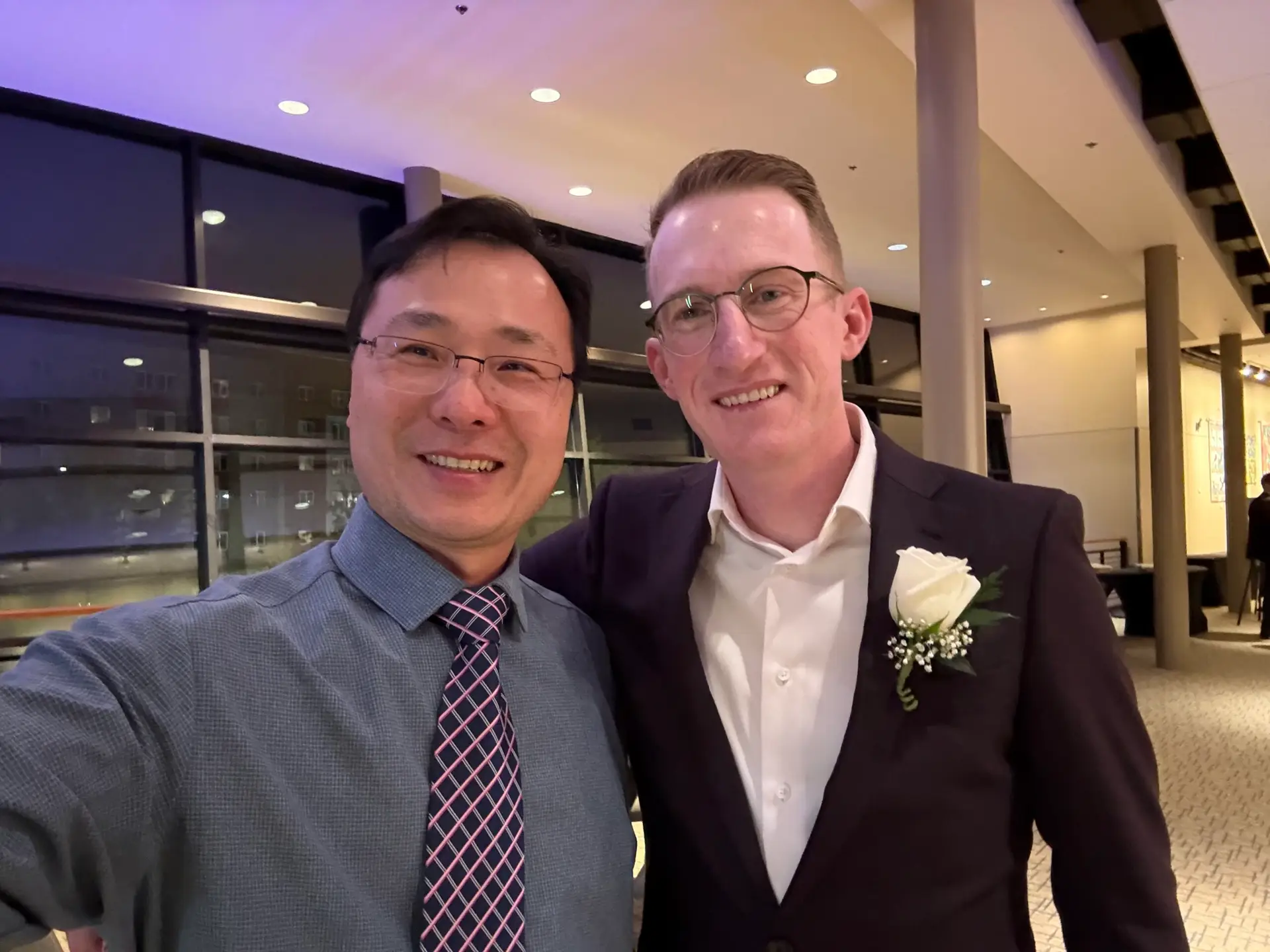 Rotary Club of Edmonds celebrates Second Chance Scholarship winner at gala.